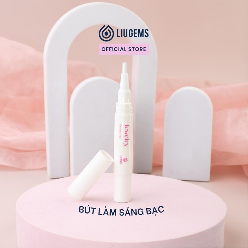 Bút Làm Sáng Bạc Liugems Nước Rửa Bạc Nâng Cấp Tiện Lợi Chứa Dung Dịch Làm Sáng Bóng Trang Sức Bạc Như Mới PK46