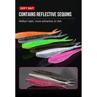 Gambar SEASIR Umpan Soft Lure Set 1 10 Soft Bait 2 Curved Hook 1 Bait Box PVC Berkualitas Tinggi Mencegah Kepala Pecah Desain Benang Hidup Ekor Terpisah dari SEASIR Kab. Tangerang 2 Tokopedia