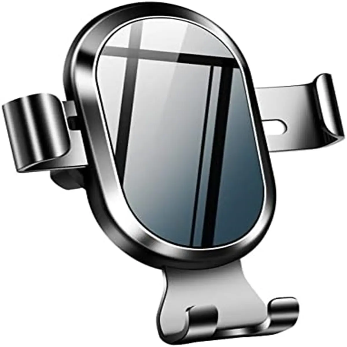 Smart car mobile phone holder, suitable for universal dashboard windshield, easy clip exhaust mobile phone holder, compatible with all mobile phones