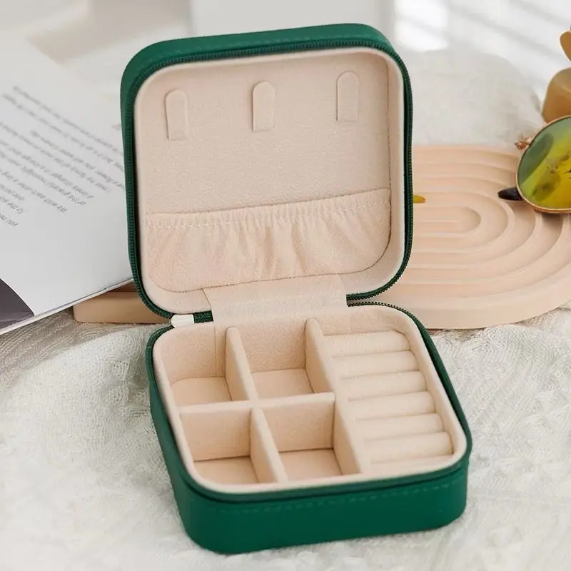 [ENJOY EYES BEAUTY] Kotak Perhiasan Mini Arcturian Jewelry Box - Tempat Penyimpanan Cincin Kalung Anting Travel SizePortabel 4