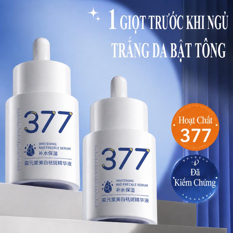 SOCUS Tinh Chất Dưỡng Da Mặt 377 30ml – Làm Trắng, Mờ Thâm Nám, Sáng Da, Chống…
