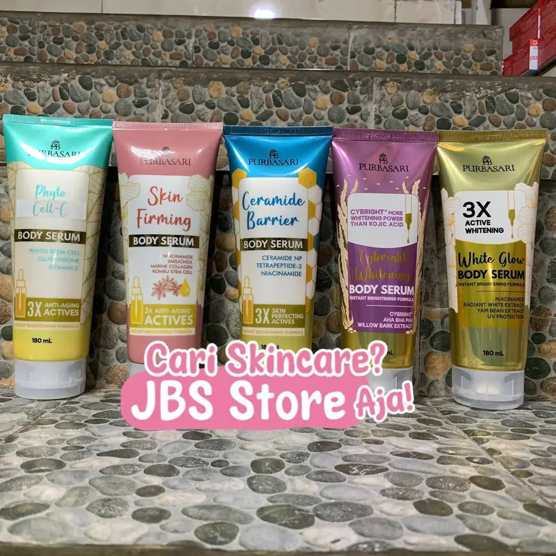 Purbasari Body Serum 180ml / Body Lotion Viral Pencerah Tubuh 0
