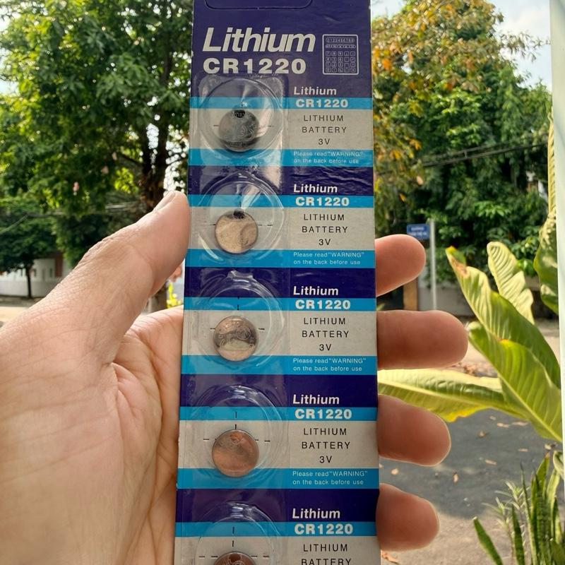 Vỉ 5 viên pin CR1220 Lithium Battery 3V