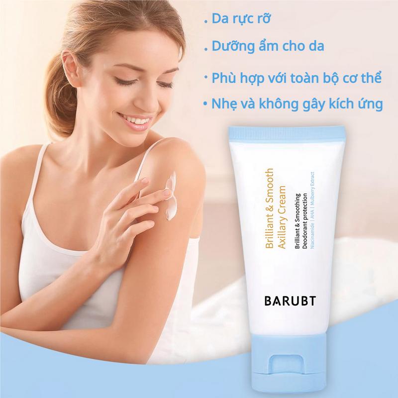 Kem Dưỡng Cải Thiện Sắc Tố Da 30g – Dưỡng Sáng Vùng Nách, Đầu Gối, Khuỷu Tay Với Niacinamide & Chiết Xuất Dâu Tằm – Chăm Sóc Da Toàn Thân 9