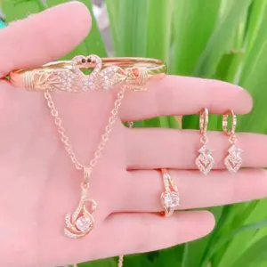 Xuping Set Gold Perhiasan Set Dewasa Model Angsa XD17