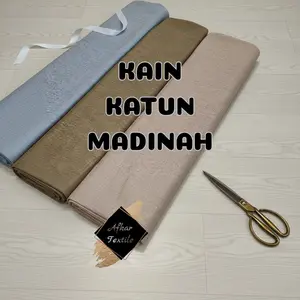 [0.5 METER] KAIN KATUN MADINAH - Madina Cotton