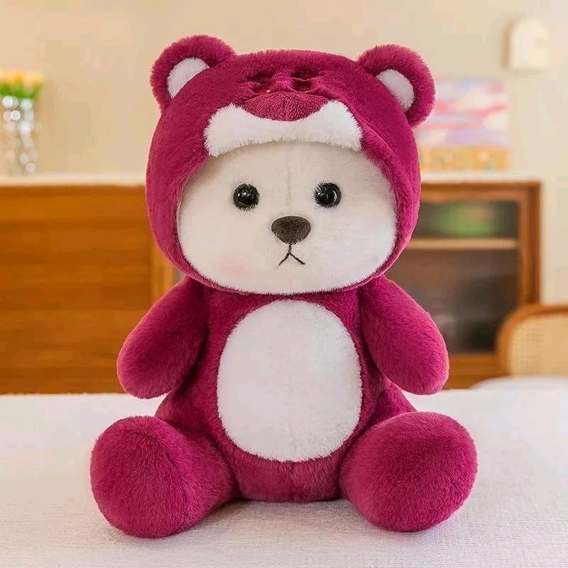 Boneka teddy bear cosplay stich lotso dinosourus rabbit panda maenan anak 2