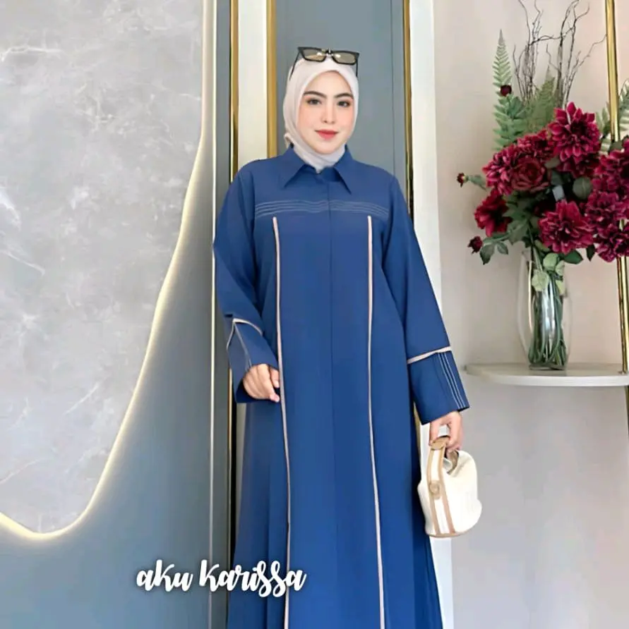 AKU KARISSA Gamis zaira/ Arsyila Abaya yg paling banyak dicari gamis kekinian terbaru princess remaja Muslim Sabrina Wanita Dress Lebaran Mewah