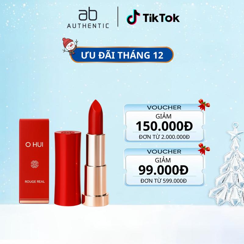 Sản phẩm bán chạy Son Ohui Rouge Real Lipstick RW15 Real Rose MINI Son lì mềm mịn dưỡng môi - AB AUTHENTIC
