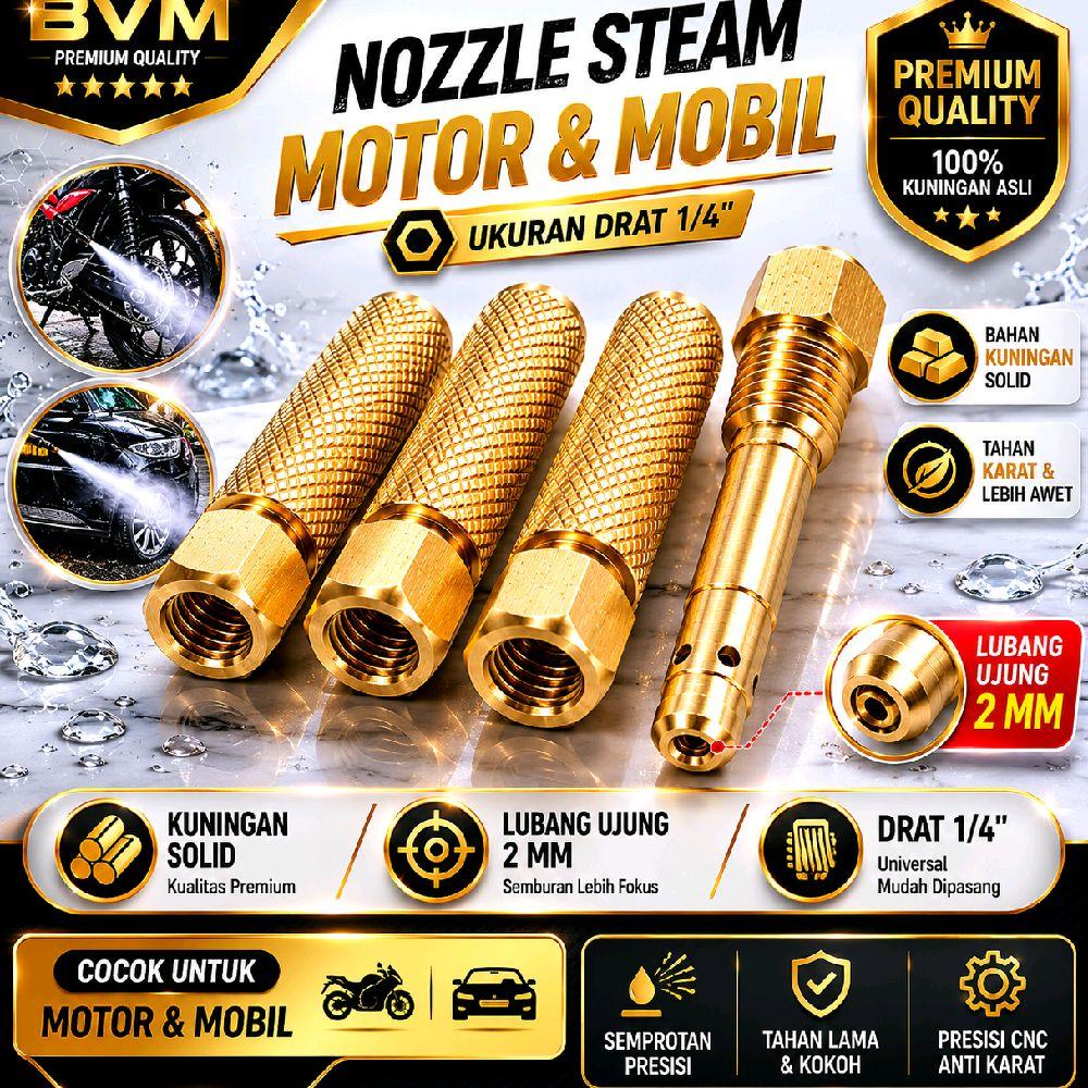 Nozzle Sanchin Kuningan Spray Gun Cuci Mobil Motor - Nozzle Spray Sanchin