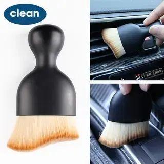 Product Introduction of Car Interior Soft Brush Dashboard Air Outlet Gap Dust Removal Home Office Detailing Cleaning Tools 5
