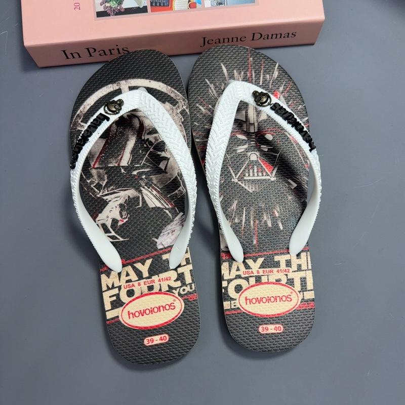 Dép Full hộp Starwar tag đầu lâu dép cao su dép xỏ ngón dép boy phố 2025