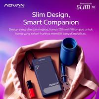 Gambar ADVAN Powerbank Slim 10 Fast Charge 10000mAh 22.5W | Garansi Resmi Advan Indonesia 1 Tahun - Mocha dari Ceria Ponsel Mall Kota Tangerang 3 Tokopedia