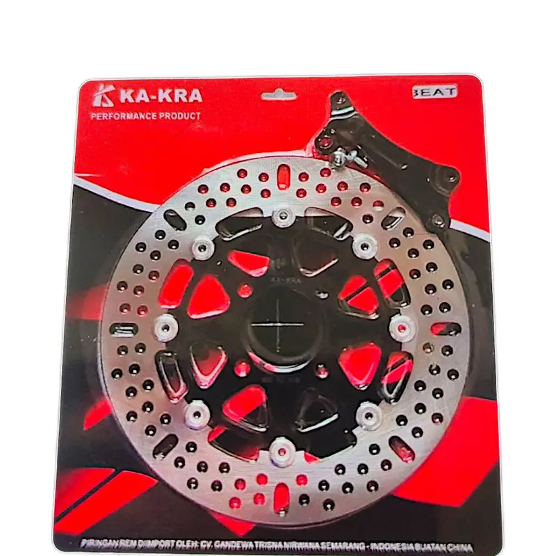 Cakram Depan 260mm | Piringan Racing 260 + Breket Beat Vario Scoopy Motorcycle 8