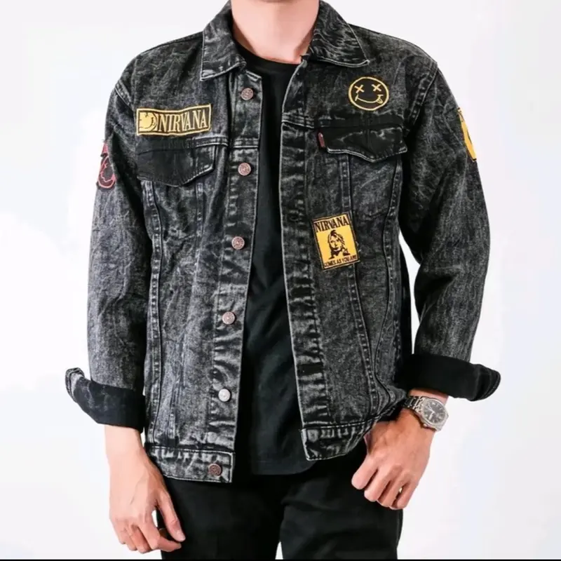 Denim jacket premium. Berbordir mewah !! 4