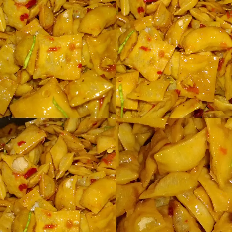 Pangsit misdasin daun jeruk full sambal tidak pakai aida 3
