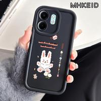 Gambar MHKEID Casing Hp untuk Infinix Smart 9 Smart 9 HD Hot 50I Case Pola Kelinci Kasing Anti Drop Silikon Softcase Casing - Gaya1, Infinix Smart 9 dari MHKEID MALL Kab. Tangerang 3 Tokopedia