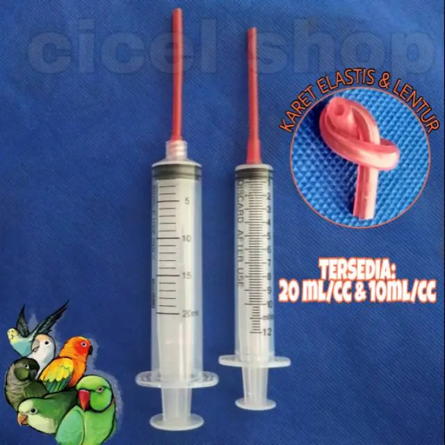 Alat Spet Spuit Suntikan Bubur Lolohan Hand Feeding 10/20 ml cc