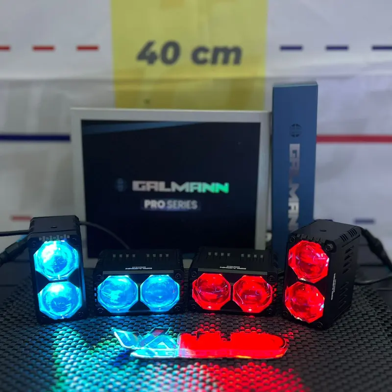 MINI LASER 2 MATA GALMAN PRO SERIES HARGA SEPASANG LAMPU SOROT KABUT 100 WATT 2