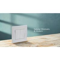 Gambar Schneider Electric Vivace Saklar Lampu - 1 Gang 2 Arah - KB31_WE_G3 dari Schneider Electric Indonesia Kab. Bekasi 2 Tokopedia