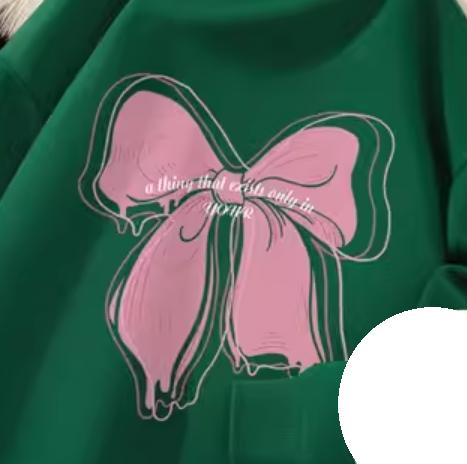 KG PITA PINK HOODIE - PULLOVER SWEATER BAHAN FLEECE GRAMASI 250 - DETAIL SABLON DAN SAKU DEPAN - KOREAN STYLE OVERSIZE 6