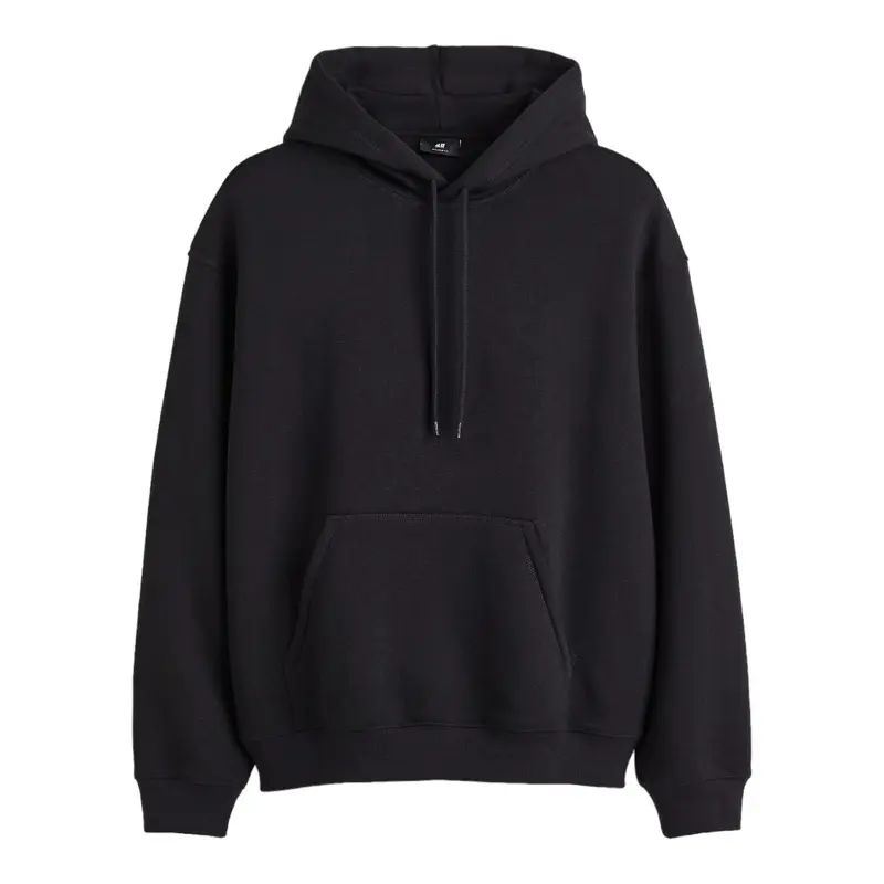 ( 5.5 ) Hoodie Unisex HM Polos, Flecee Katun Lembut Tebal, Free Papperbag 3