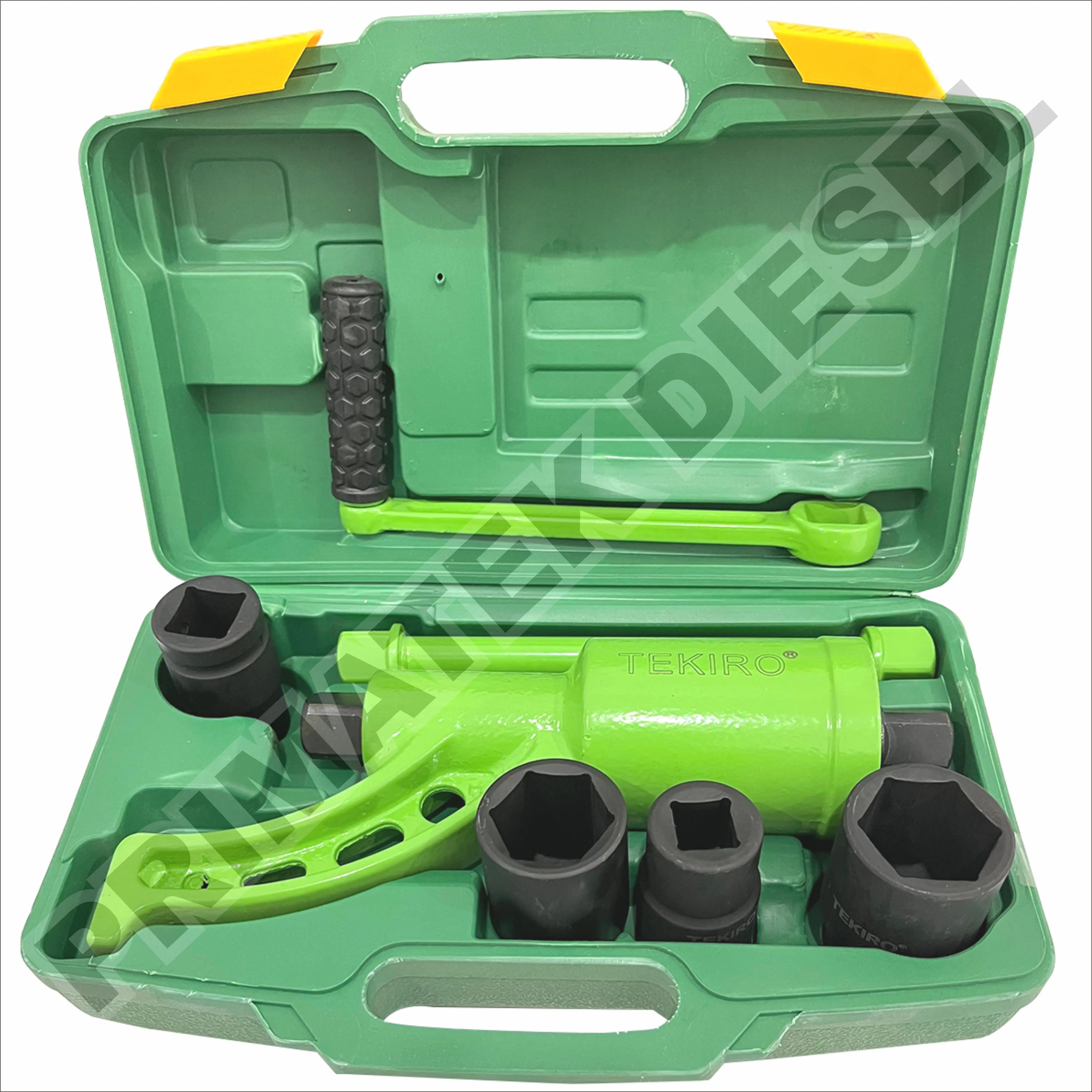 Kunci Roda Truck Mobil Fuso SET 7Pcs TEKIRO / Labor Saving Wrench SET 7 Pcs AU-LS2042 TEKIRO / Kunci Impact Roda Putar Manual Buka Baut Ban Truk Fuso Mobil Bus AU LS2042 TEKIRO