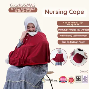 Nursing Cape Cuddle Me Apron cover Menyusui