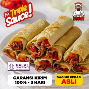 GROSIR INSTAN Kang Kebab Mini Sapi Frozen 10 pcs Authentic Turki Halal Cemilan Frozen