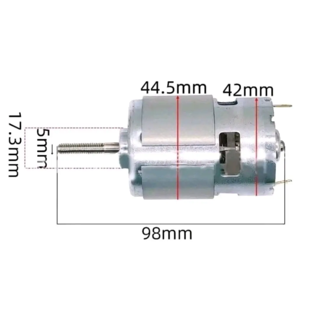 Dinamo RS 755 12V-24V/21V DC DINAMO MESIN POTONG RUMPUT GRINDER MINI DLL Listrik