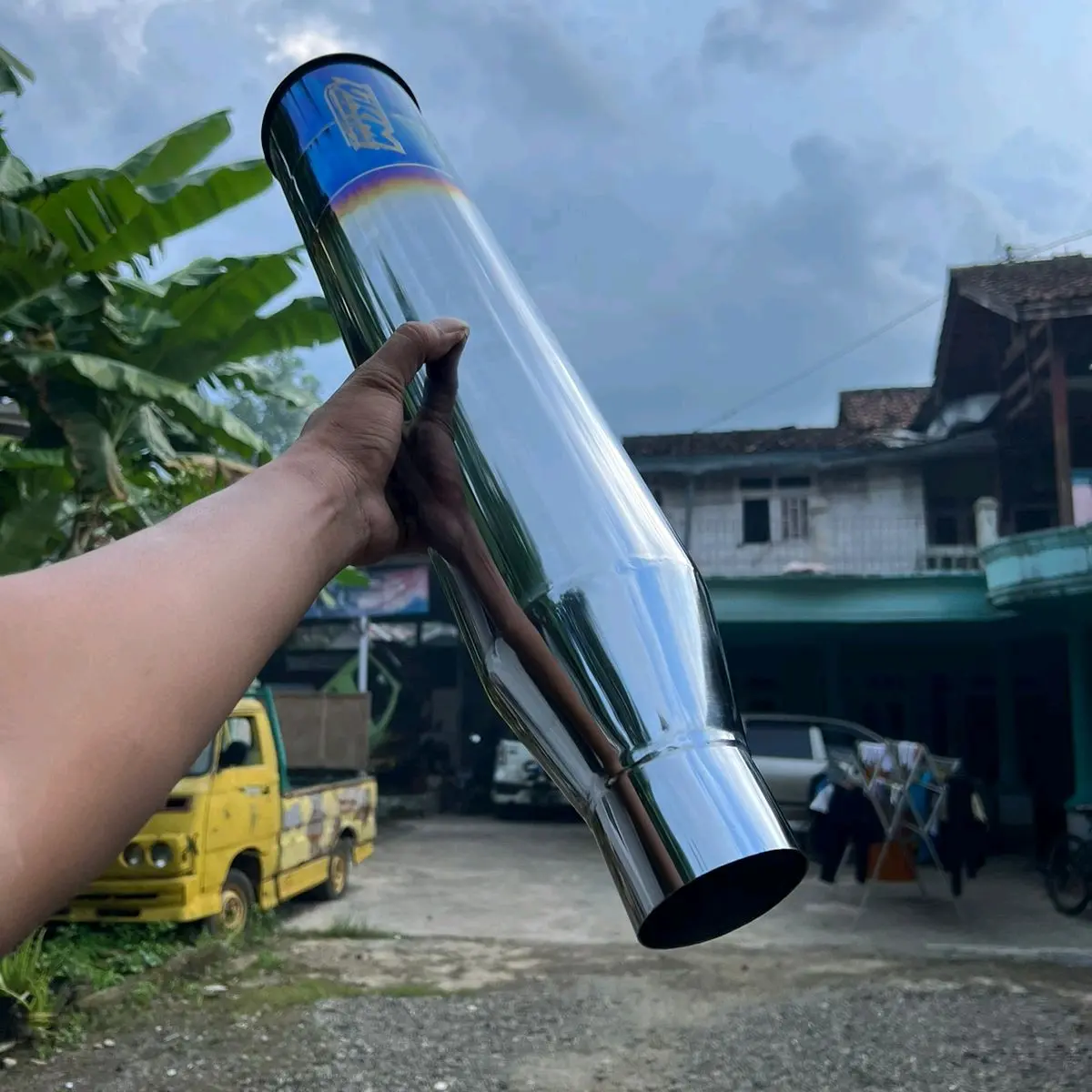 knalpot truk brong tailpipe canter giga dina hino dutro