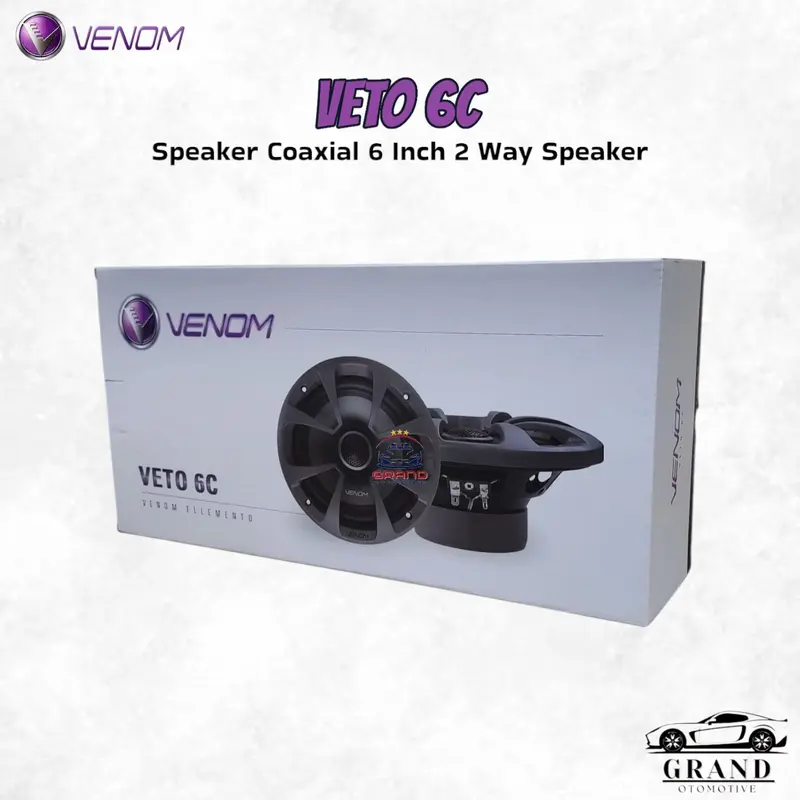 SPEAKER COAXIAL VENOM VETO 6C COAXIAL ELLEMENTO 6C 1