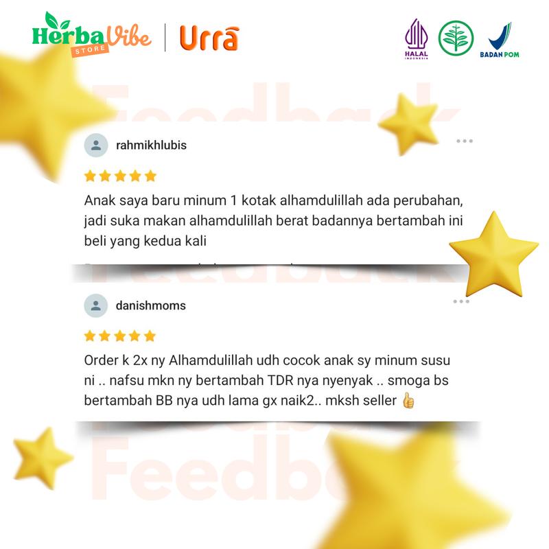 Urra Susu Bubuk Kambing Saneen Asli 200gr Tinggi Kalsium Rendah Lemak Untuk Tulang, Sendi dan Pernafasan Halal & BPOM Untuk Anak & Dewasa 3