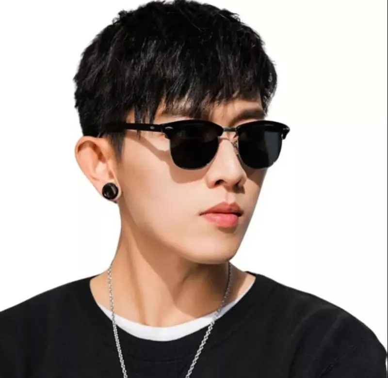Kacamata Hitam Anti UV Silau Unixes Sunglasses Paket Lengkap Fullset (Box, Lap dan cairan pembersih) 4