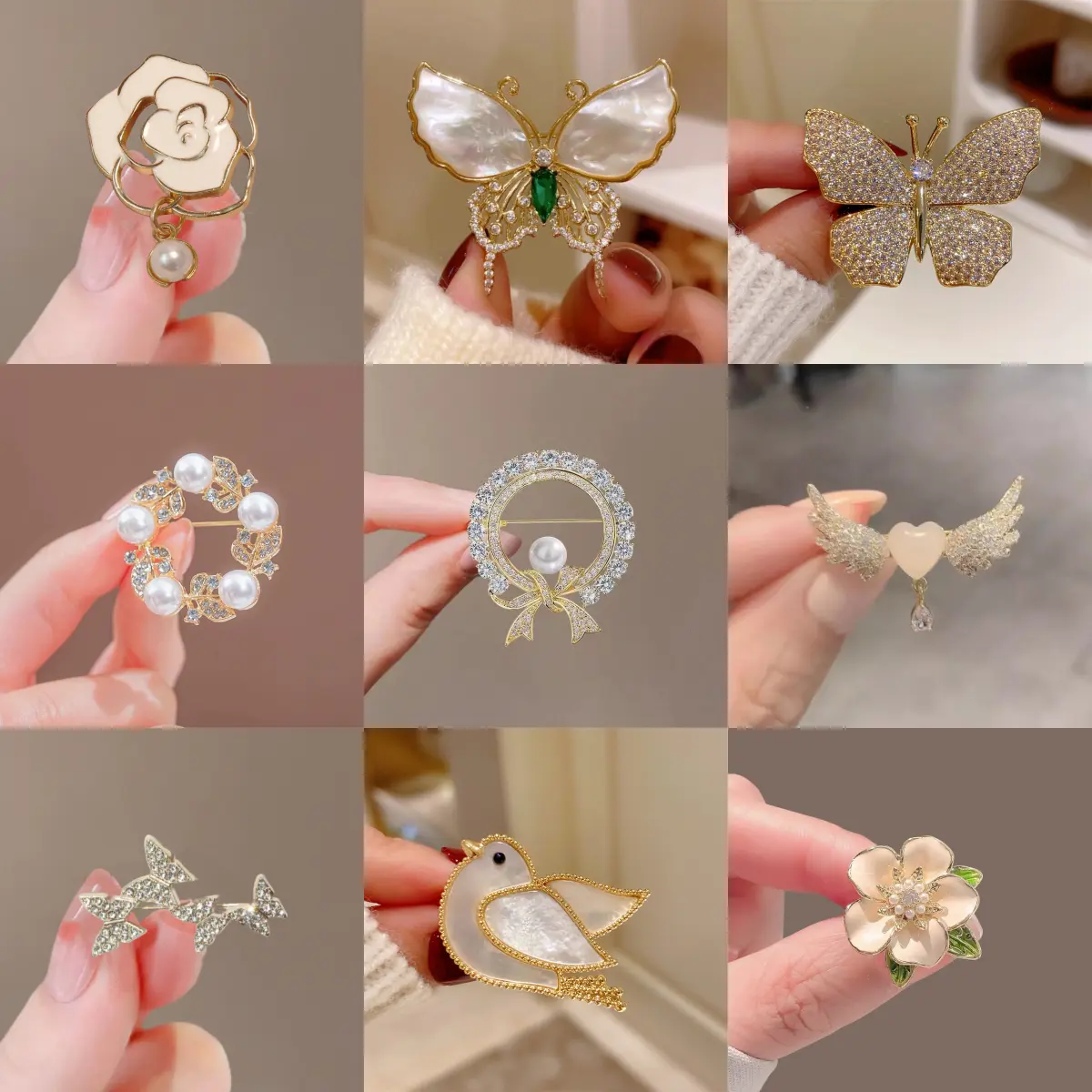 Fashion SH Brooches Pins mutidesign Brooch Shawl Shoulder Pin