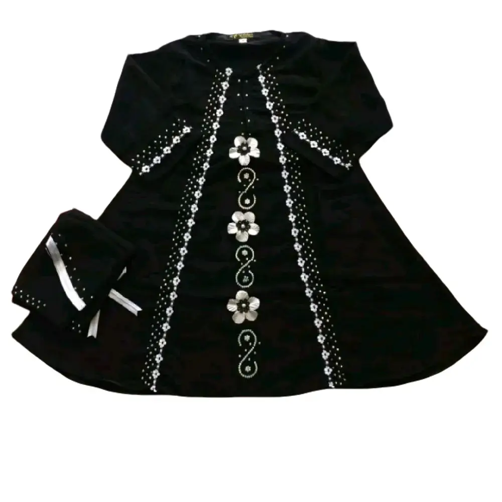 Setelan anak cantika abaya anak size 1 sampai 12 tahun Bunga