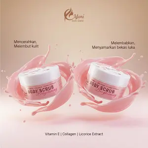 BUNDLING ISI 2 BODY SCRUB BRIGHTENING 250gr | LULUR MENGANGKAT KOTORAN BADAN [BPOM] YONISKINCARE
