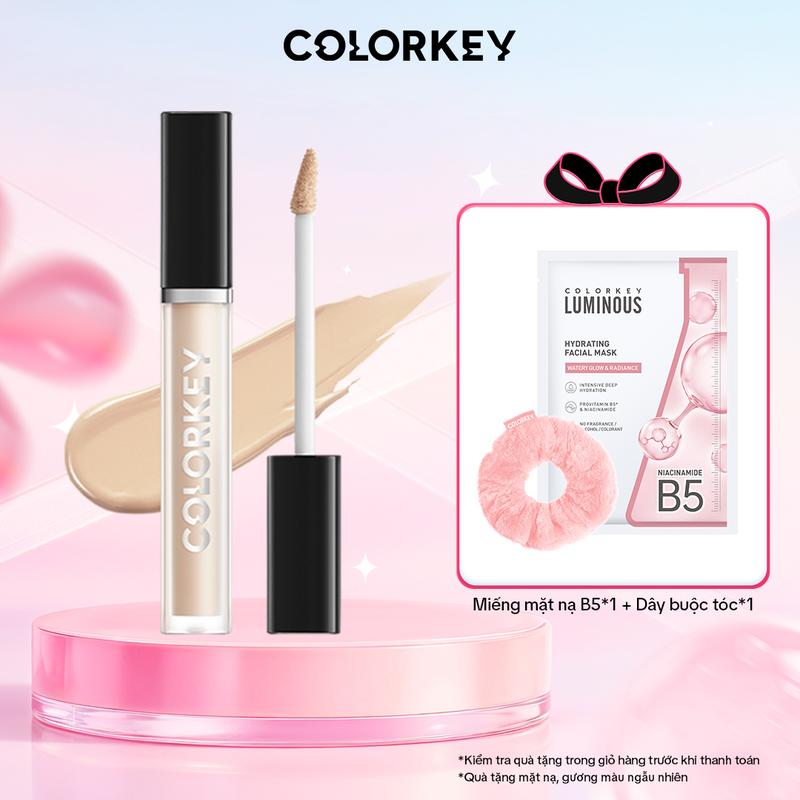 EX Kem Che Khuyết Điểm COLORKEY Dạng Lỏng Mỏng Nhẹ Che Phủ Cao 6ml