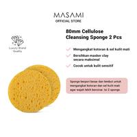 Gambar Masami 80mm Cellulose Cleansing Sponge 2 Pcs / Pembersih Muka dari Masami Kota Administrasi Jakarta Barat 1 Tokopedia