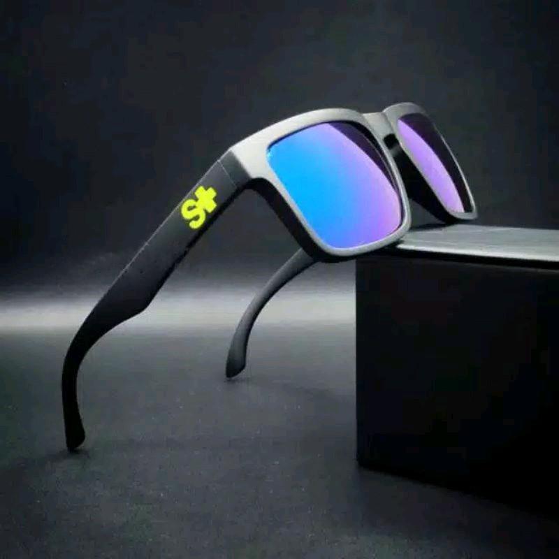 Kacamata hitam keren anti UV S+ cocokBuat mancing dan berkendara  COD Eyewear Sunglasses Pria Frame Lensa Dewasa 0