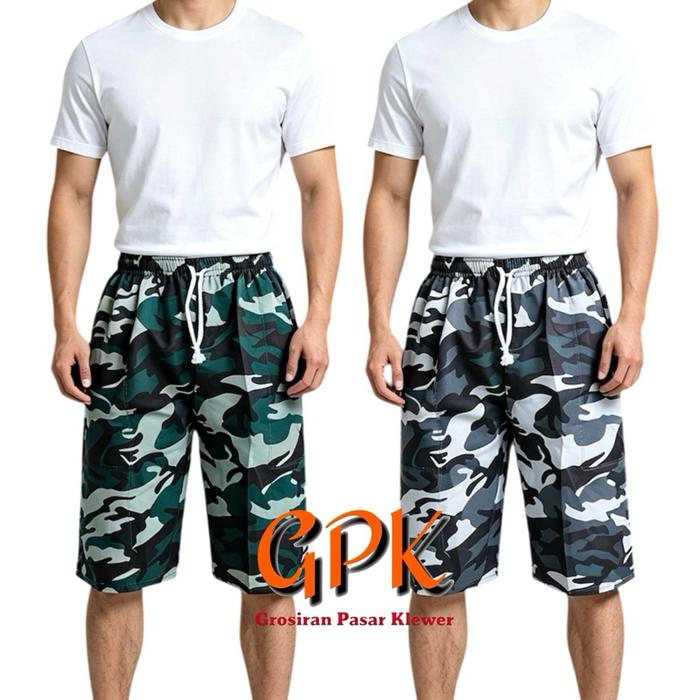 Gambar Celana Pendek Doreng / Celana Pendek Army Murah dari Grosir Pasar Klewer Solo Kota Surakarta Tokopedia