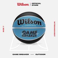 Gambar MEGA SALE | Wilson Gamebreaker Basketball Bola Basket Outdoor Bahan Rubber Warna Biru Hitam Size 7 - WTB0052XB07 dari Wilson Indonesia Official Shop Kota Administrasi Jakarta Utara 1 Tokopedia