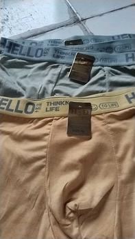 Product Review of (12 Pcs) CELANA DALAM PRIA BOXER HELLO CD LAKI LAKI IMPORT 3105 from m**h 0