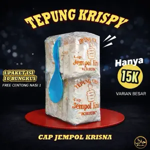 Tepung Crispy Cap Jempol Krisna (Ecer 2000)