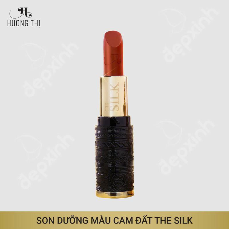 Son dưỡng môi màu cam đất Hương Thị The Silk