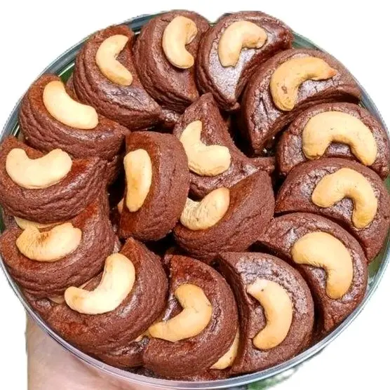 Kue Coklat Almond 250 gram - Camilan Enak dan Sehat - Food, Cokelat, Kering, Chocolate, Makanan, Cemilan, Snacks