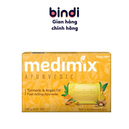 Xà Phòng Medimix Nghệ & Dầu Argan 125g Dưỡng Body Nữ
