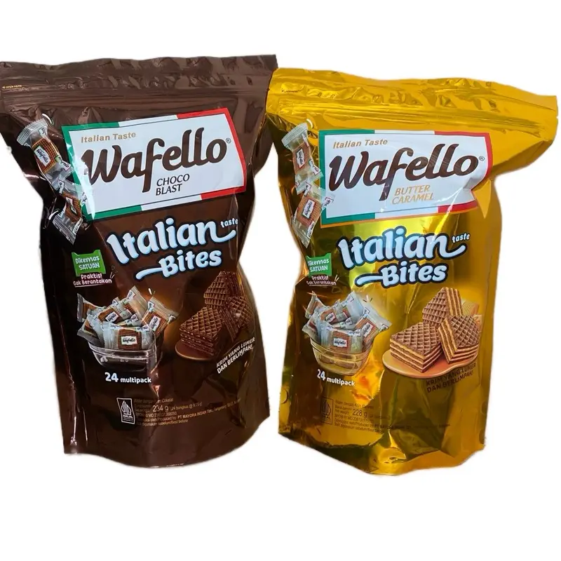 Pch - WAFELLO Wafer Bites Kemasan Pouch isi 24pcs 0