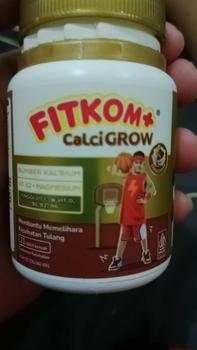 Product Review of Fitkom Calcigrow Tablet Hisap Rasa COklat - Suplemen Pertumbuhan Tinggi Badan Anak from D**y 1
