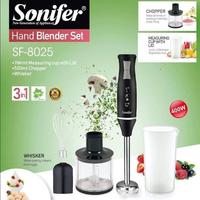 Gambar Sonifer HAND BLENDER SET 3 in 1 MULTIFUNGSI (Chopper + Gelas Ukur + Pengocok) - hitam dari Sonifer Indonesia Kota Administrasi Jakarta Utara 1 Tokopedia